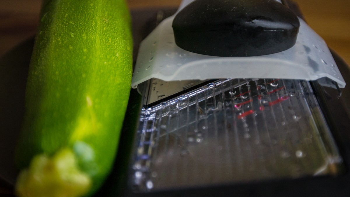 MasterChop 6-in-1 Vegetable Slicer in kitchen